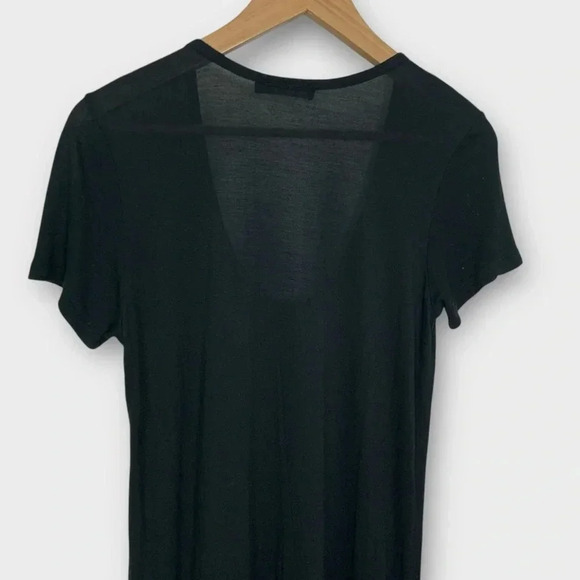 Aritzia Talula Black Maxi T-Shirt  Dress - Picture 5 of 7